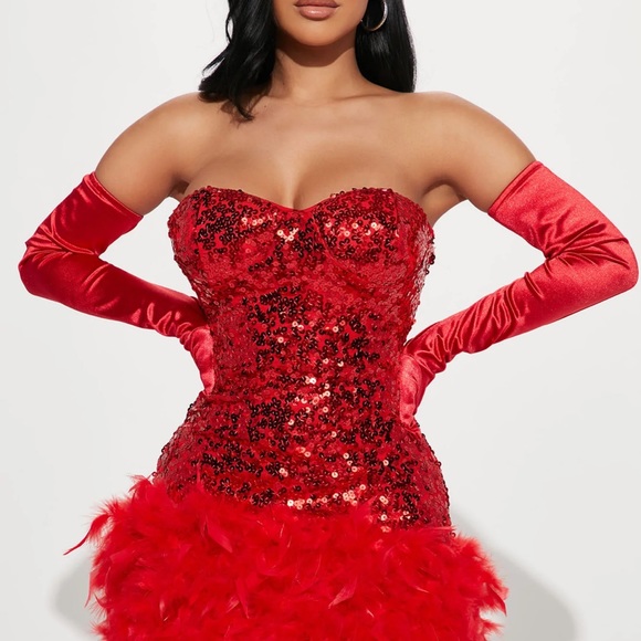 Sequin mini dress - Picture 1 of 3